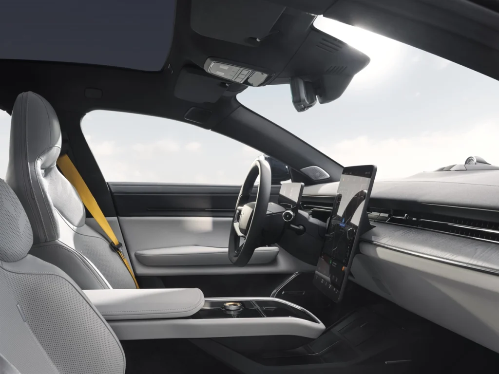 Interiör av Polestar 5
