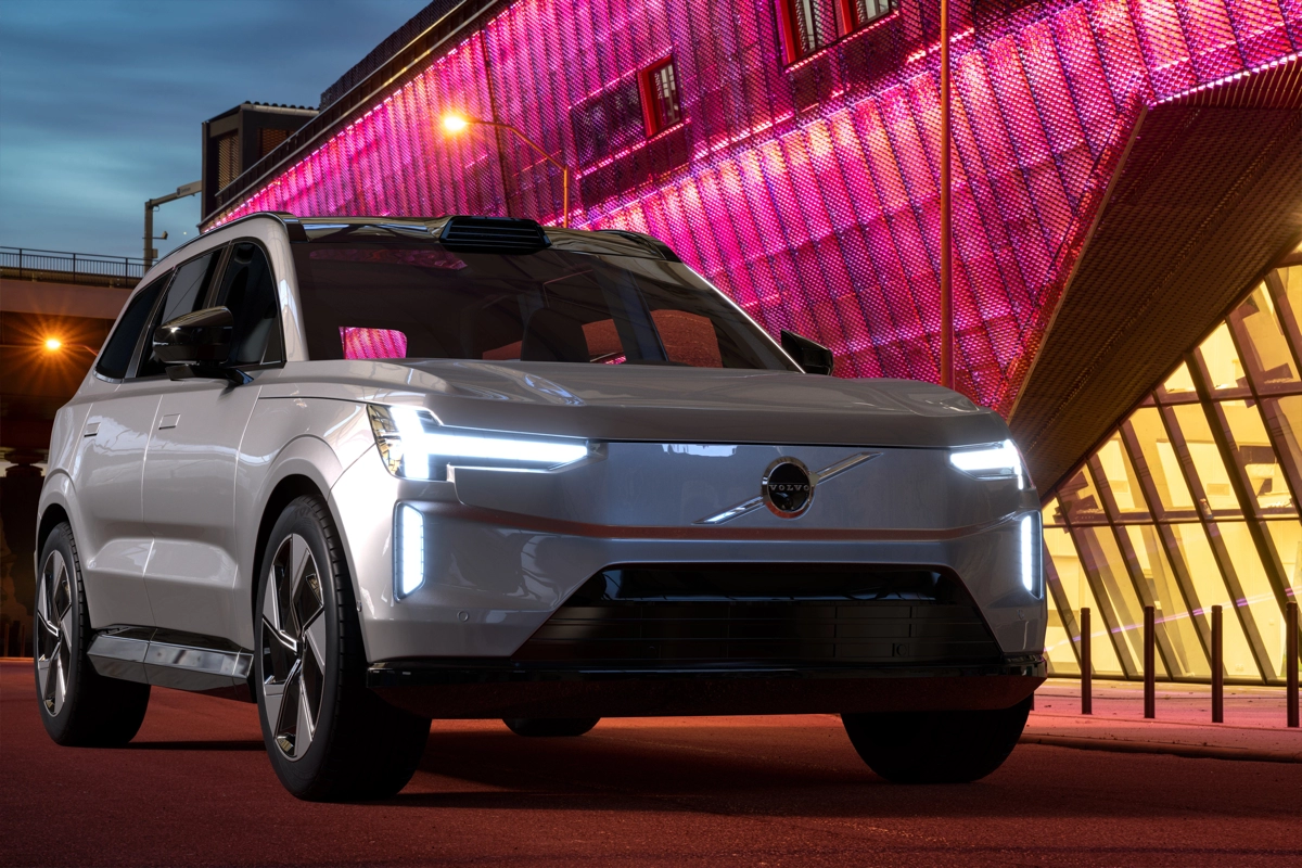 Volvo EX90 med LiDAR